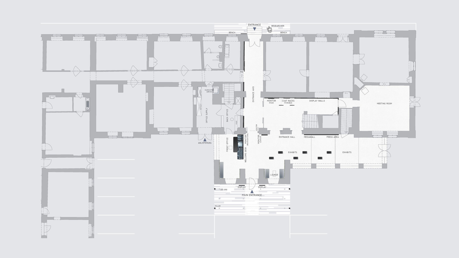 joanneum research infotecture_grundriss